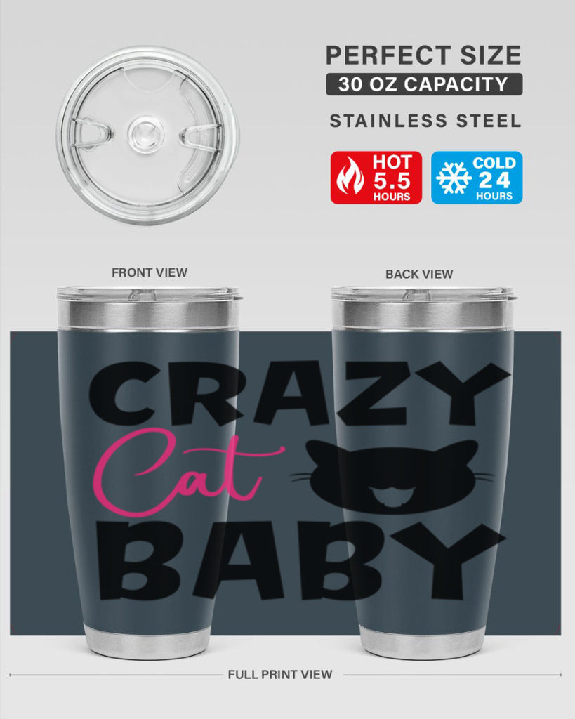 crazy cat baby Style 270#- baby- tumbler