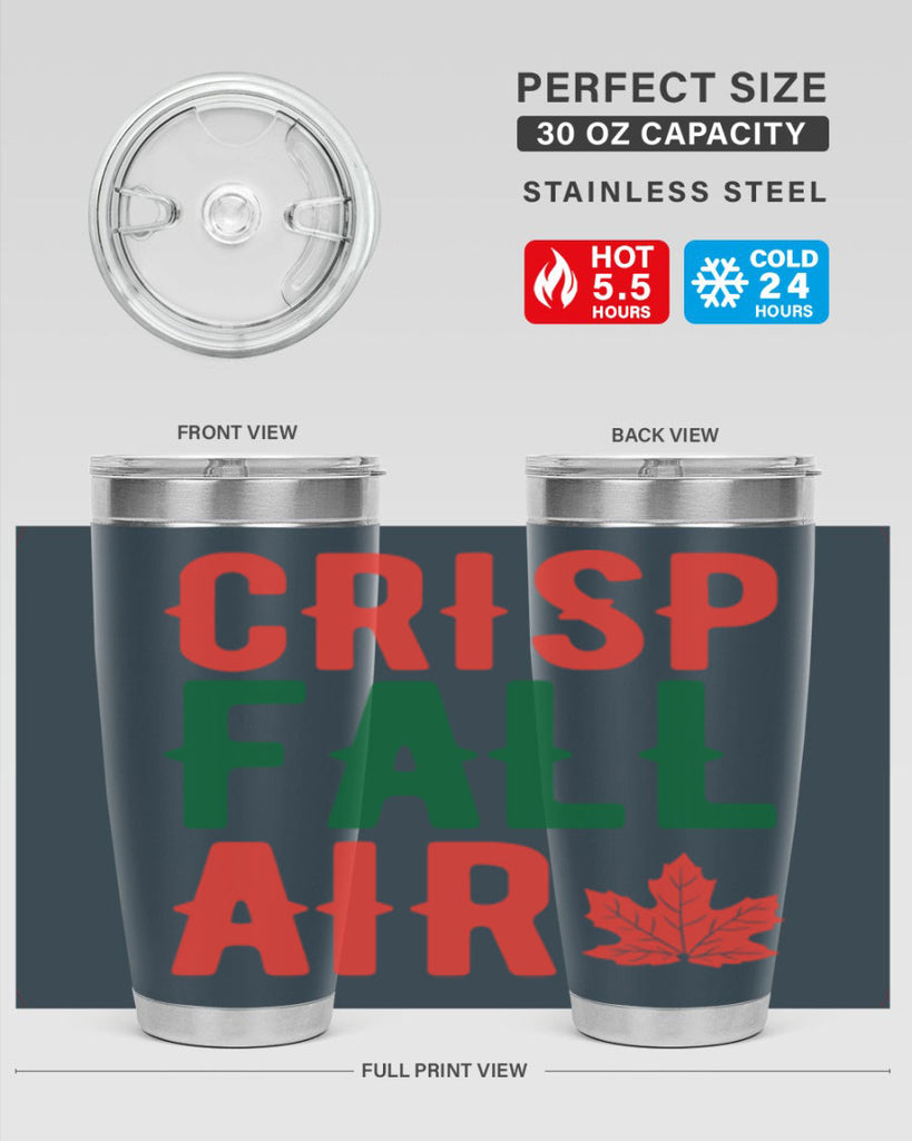 crisp fall air 62#- fall- Tumbler