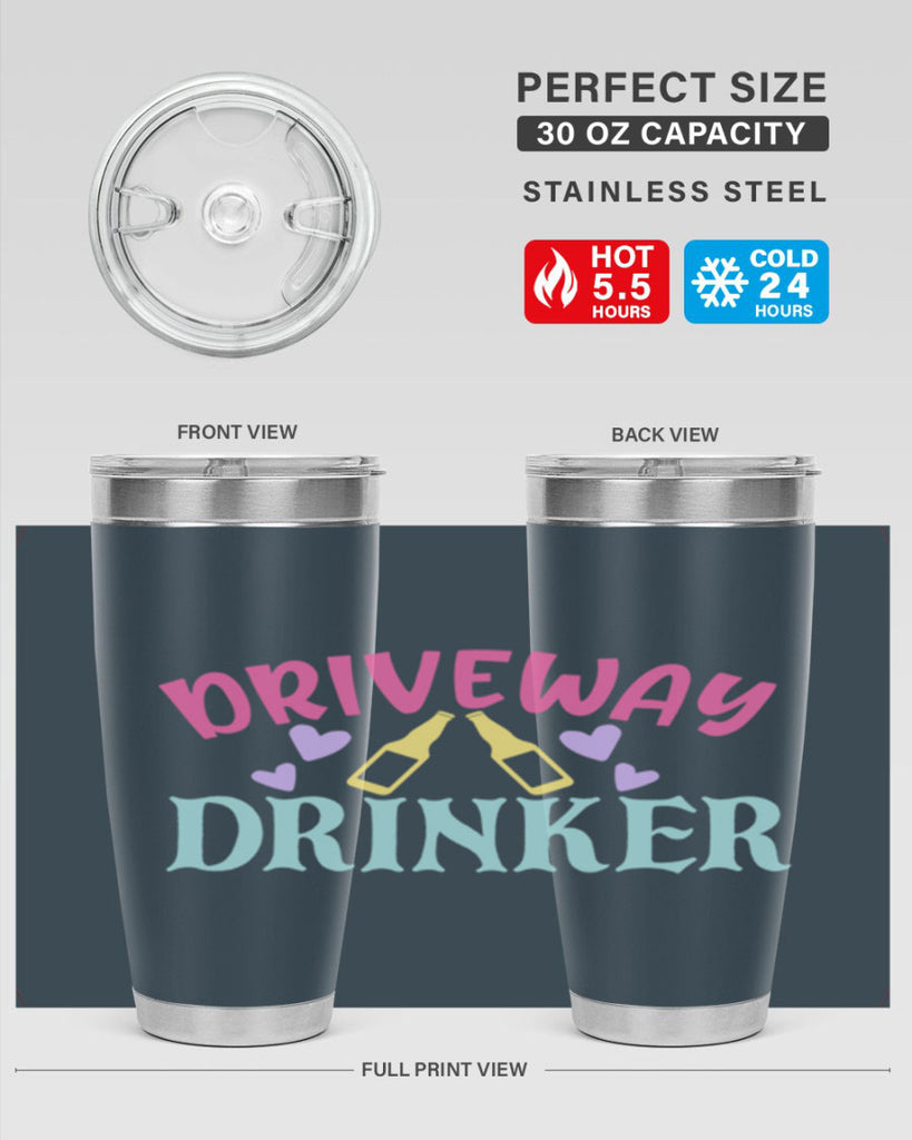 driveway drinker 127#- beer- Tumbler