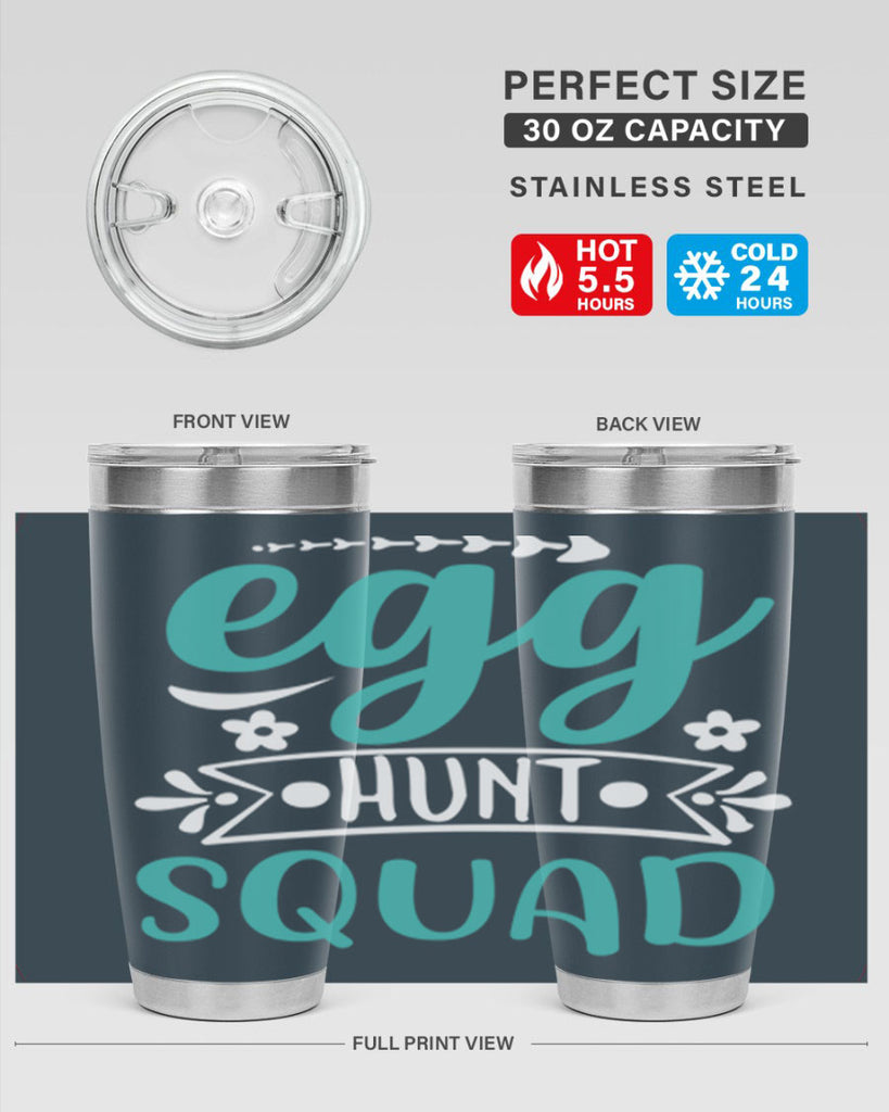 egg hunt squaddd 91#- easter- Tumbler