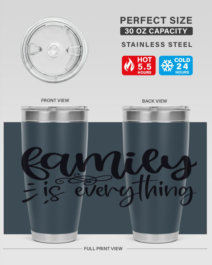 family is everything 72#- home- Tumbler
