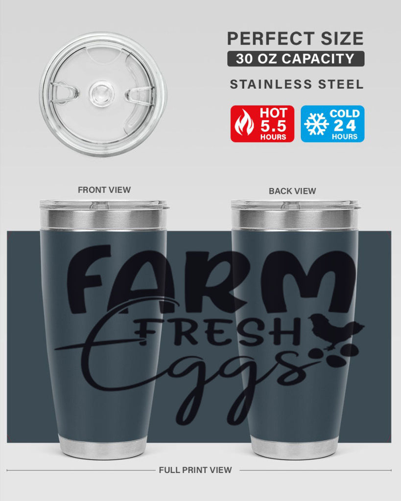 farm fresh eggs 103#- kitchen- Tumbler