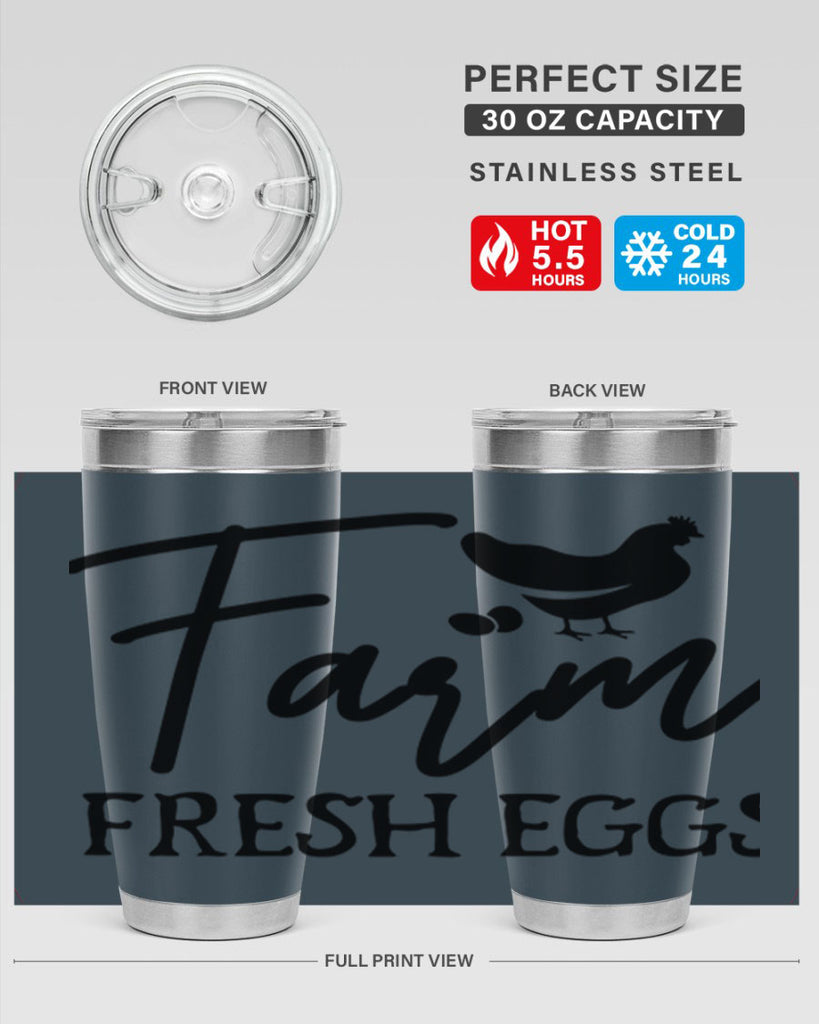 farm fresh eggs design 104#- kitchen- Tumbler