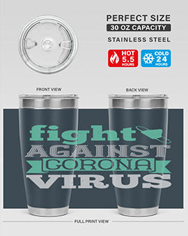 fight against corona virus Style 40#- corona virus- Cotton Tank