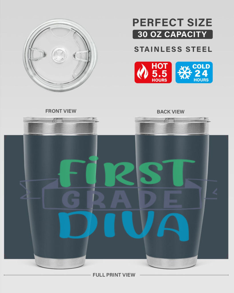 first grade divaa 22#- 1st grade- Tumbler