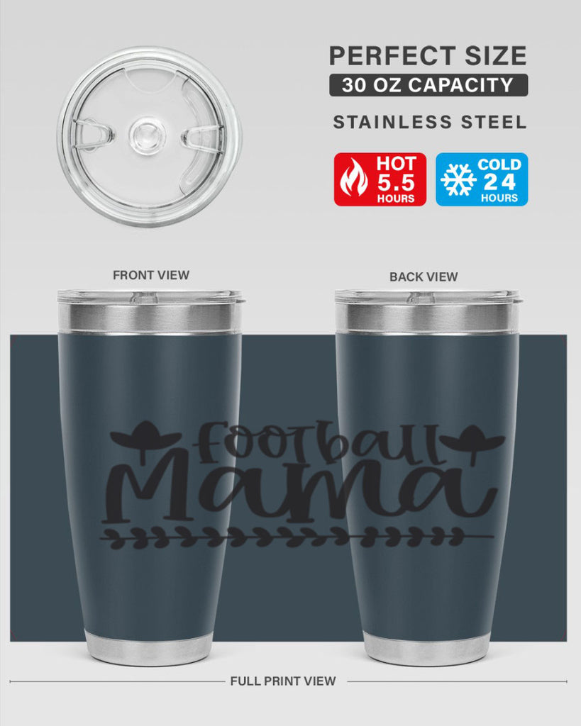 football mama 409#- mom- Tumbler