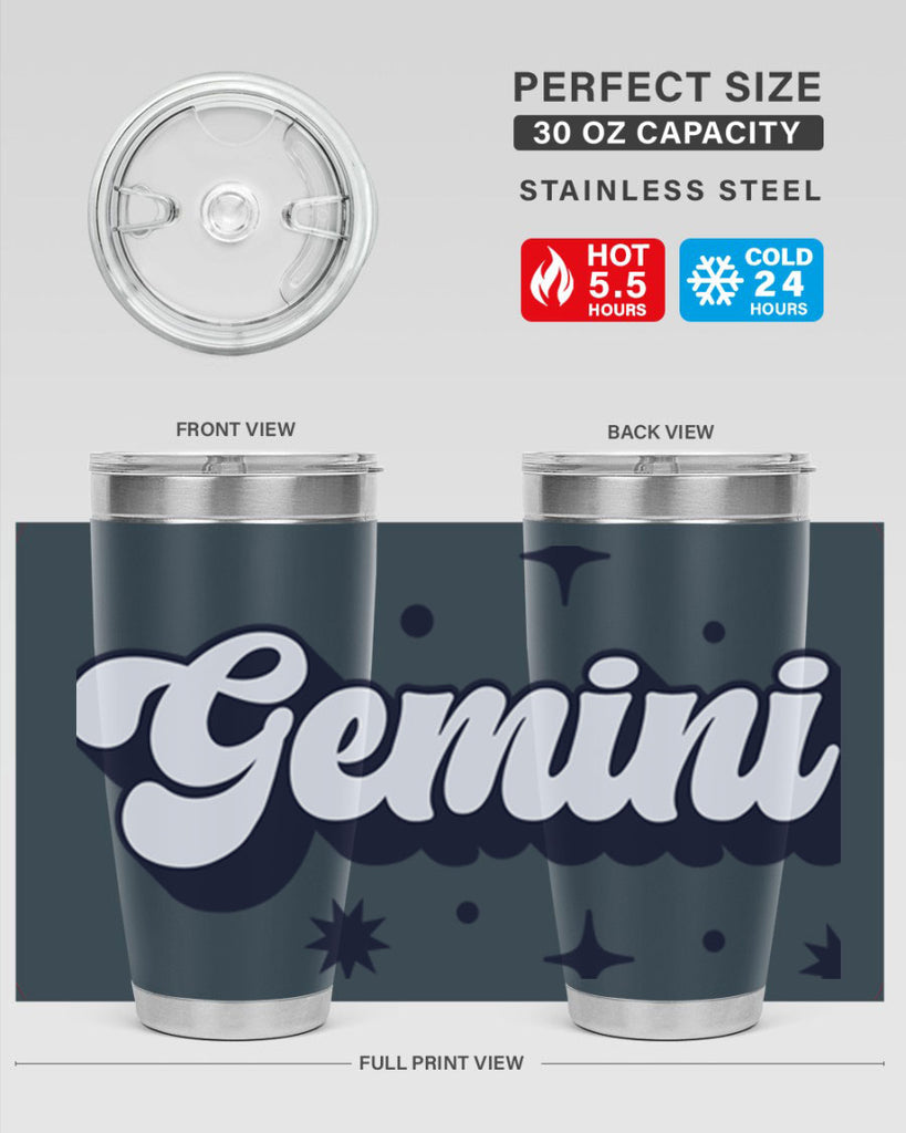 gemini 240#- zodiac- Tumbler