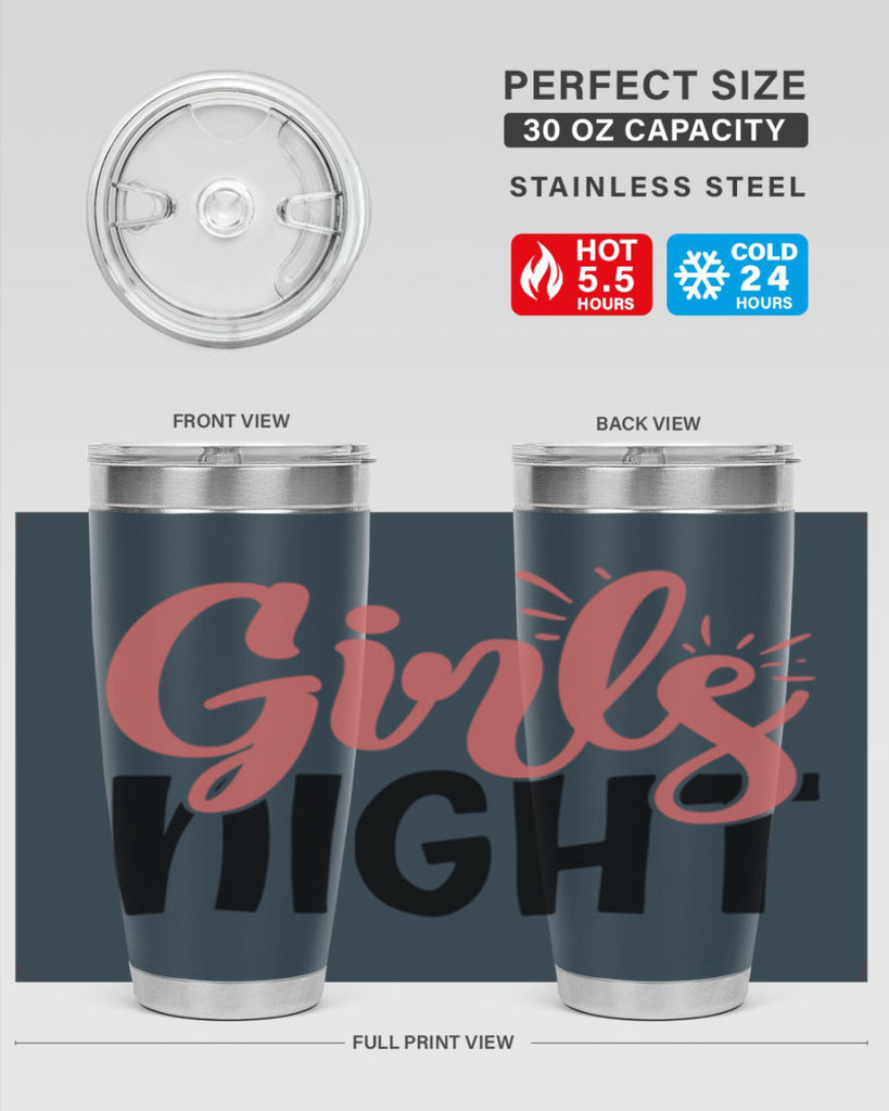 girls night Style 53#- Best Friend- Tumbler