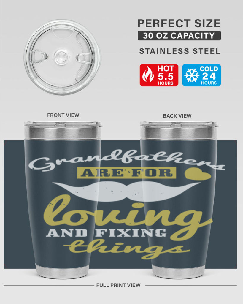 grandfathers are for 221#- fathers day- Tumbler