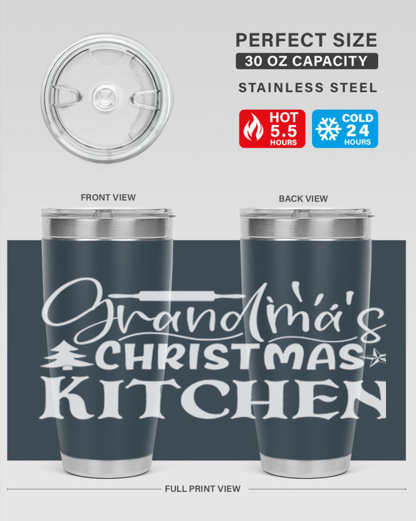 grandmas christmas kitchen 35#- kitchen- Tumbler
