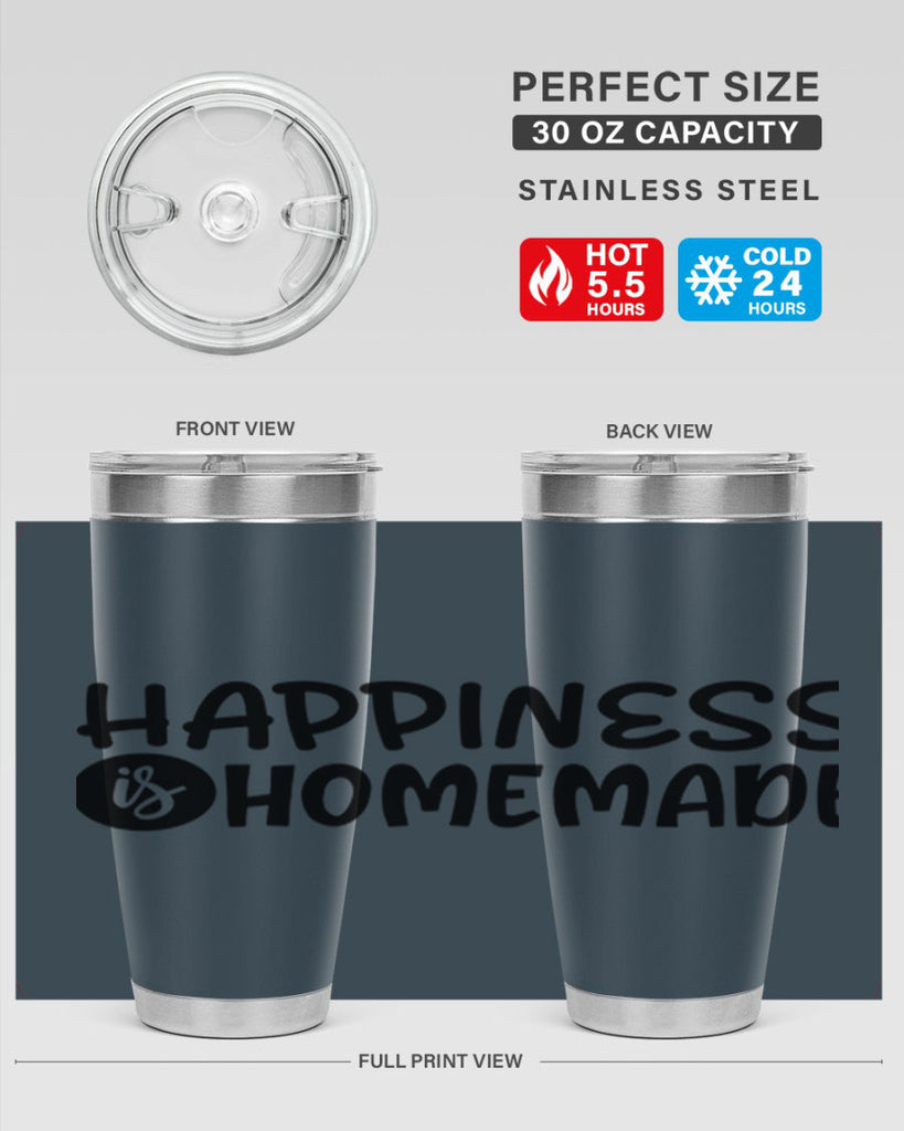happiness is homemade 40#- home- Tumbler