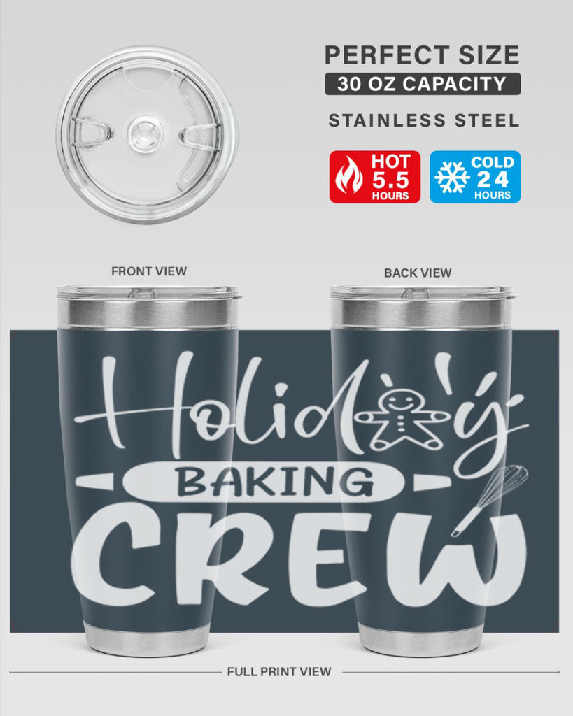 holiday baking crew 34#- kitchen- Tumbler