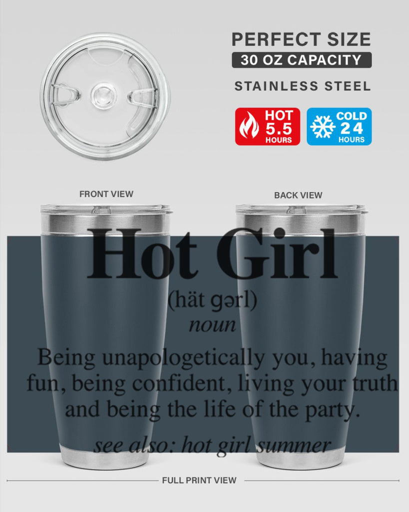 hot girl  summer definition 125#- black words phrases- Cotton Tank