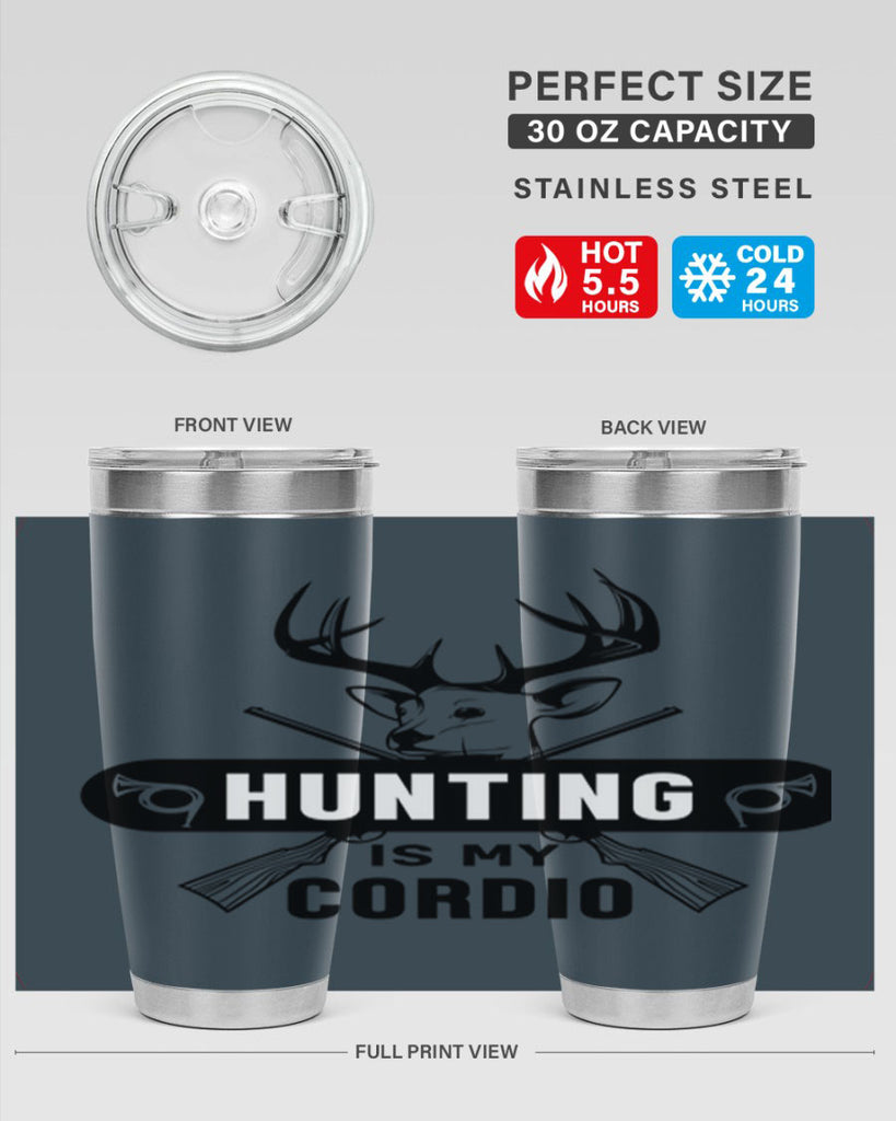 hunting is my 24#- hunting- Tumbler