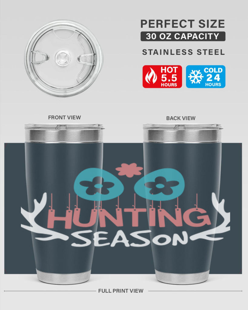 hunting season 74#- easter- Tumbler