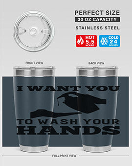 i want you to wash your hands Style 31#- corona virus- Cotton Tank