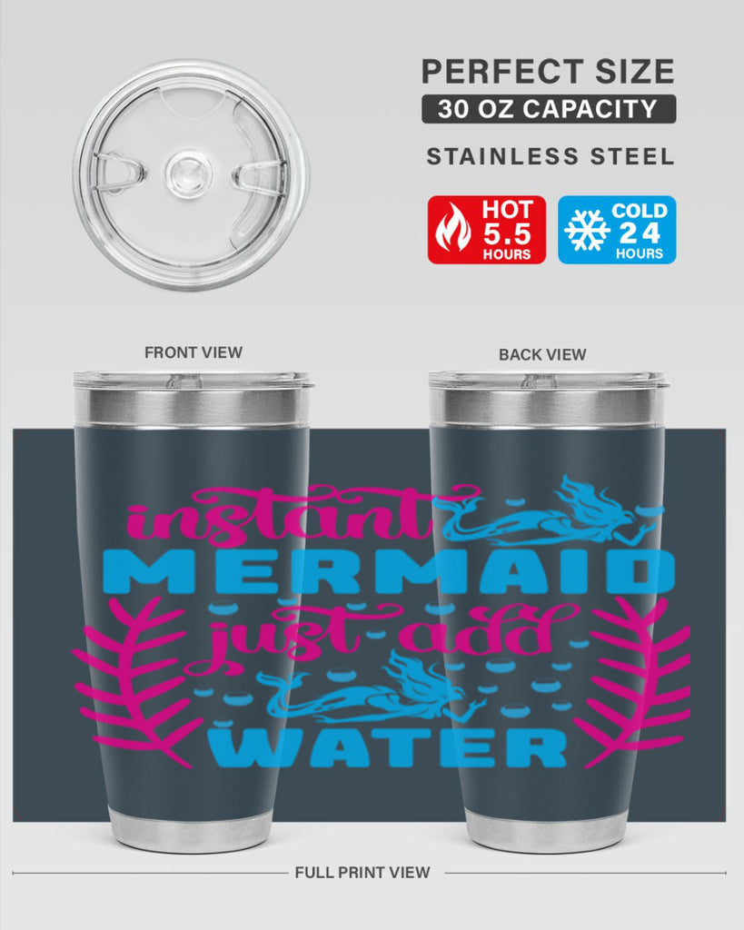 instant mermaid just add water 266#- mermaid- Tumbler