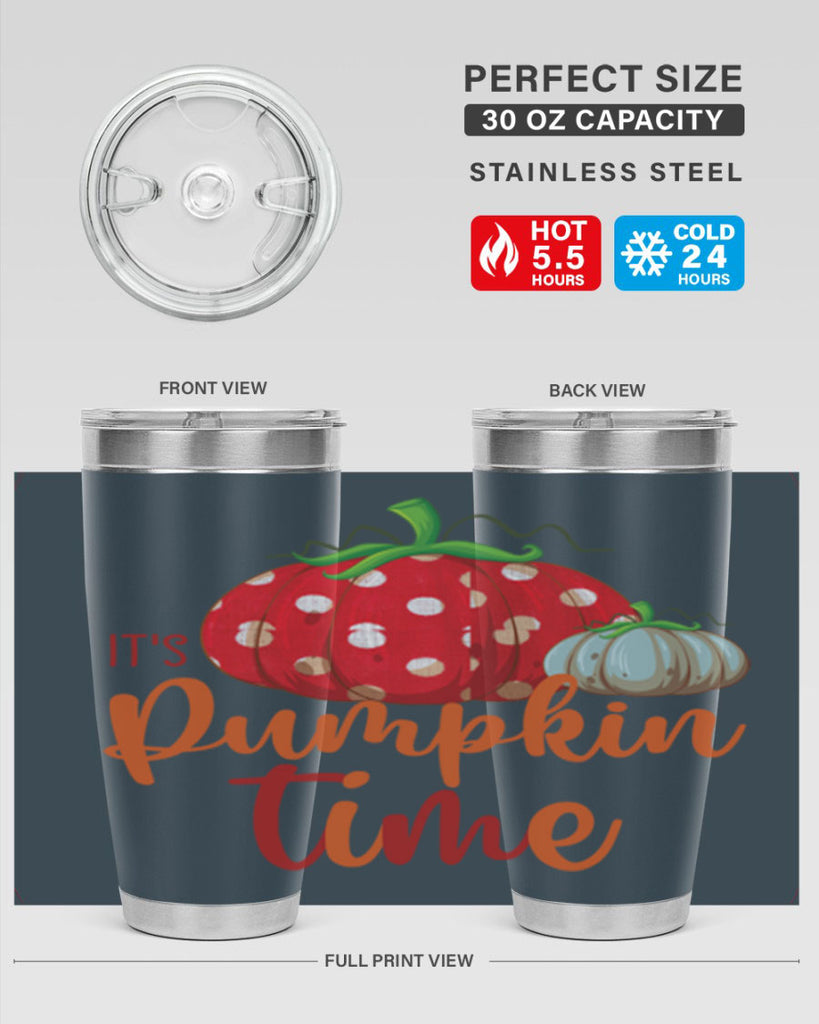 it s pumpkin time 368#- fall- Tumbler