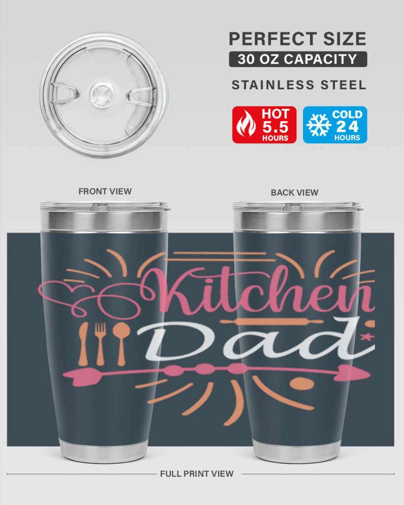 kitchen dad 84#- fathers day- Tumbler