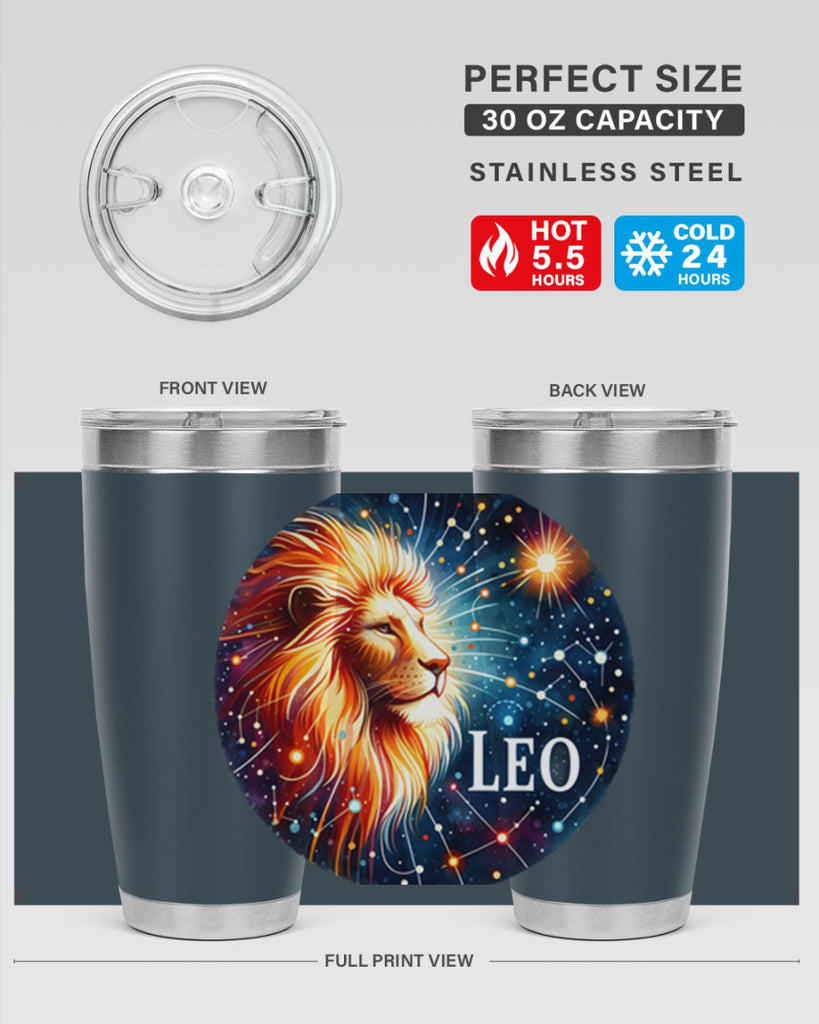 leo 313#- zodiac- Tumbler