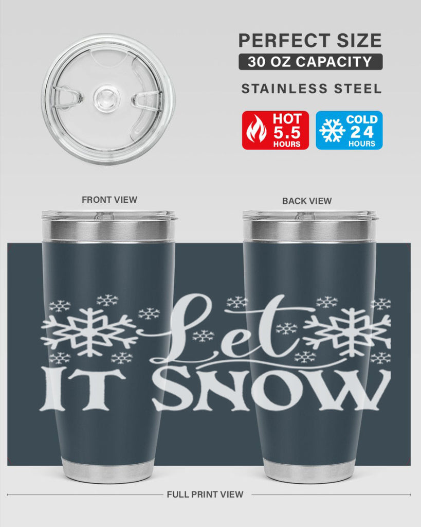 let it snow 26#- kitchen- Tumbler