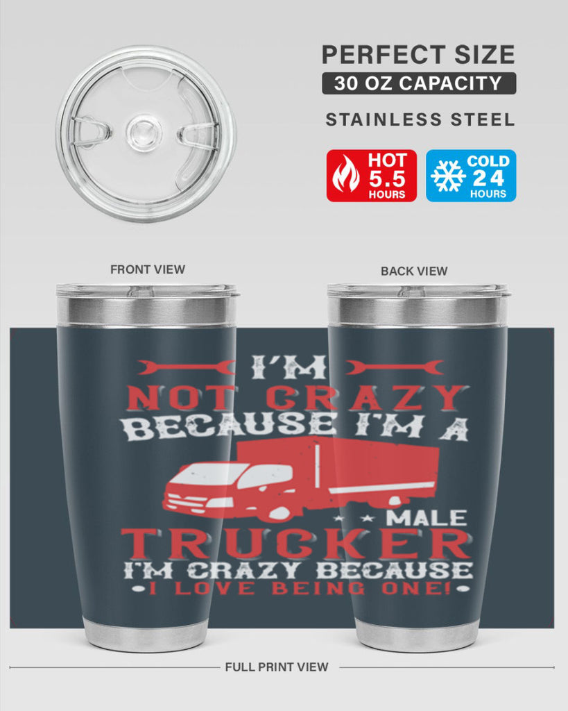 life is full of risks telling me Style 34#- truck driver- tumbler