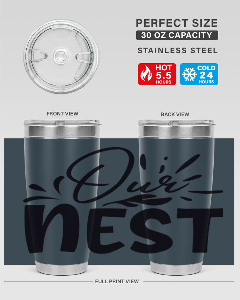 our nest 55#- home- Tumbler