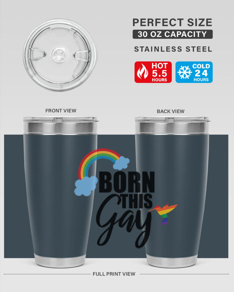 pride born this gay 68#- lgbt- Tumbler