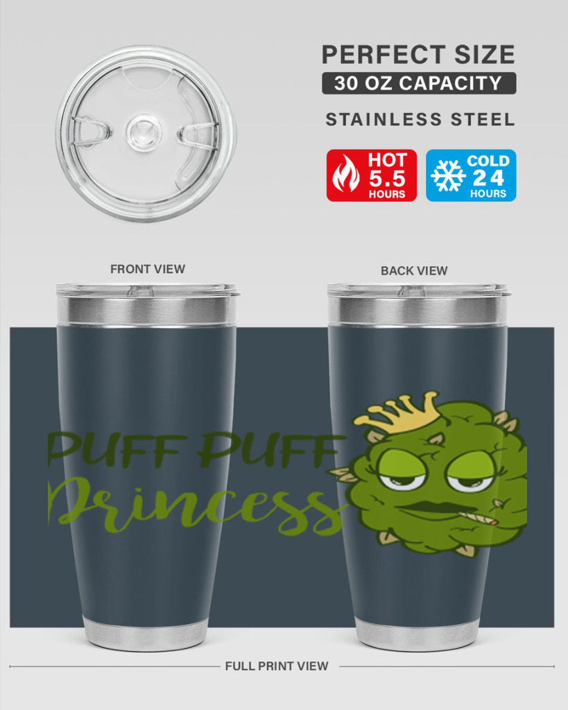 puff puff princess 220#- marijuana- Tumbler