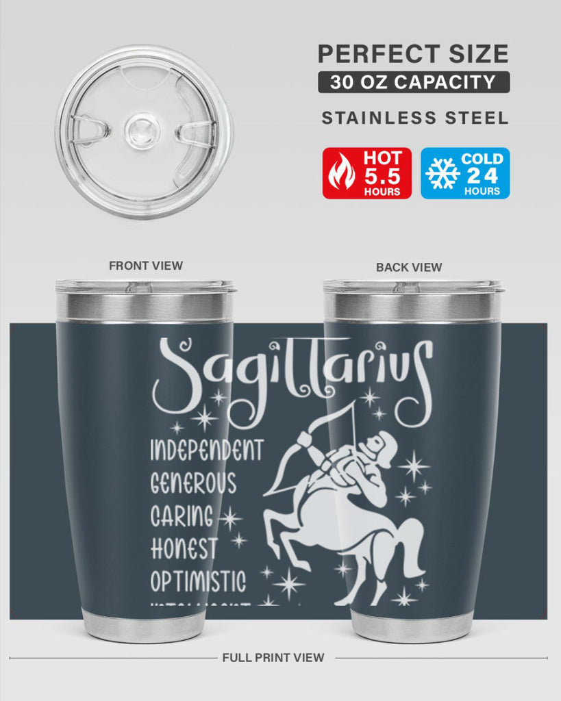 sagittarius 401#- zodiac- Tumbler