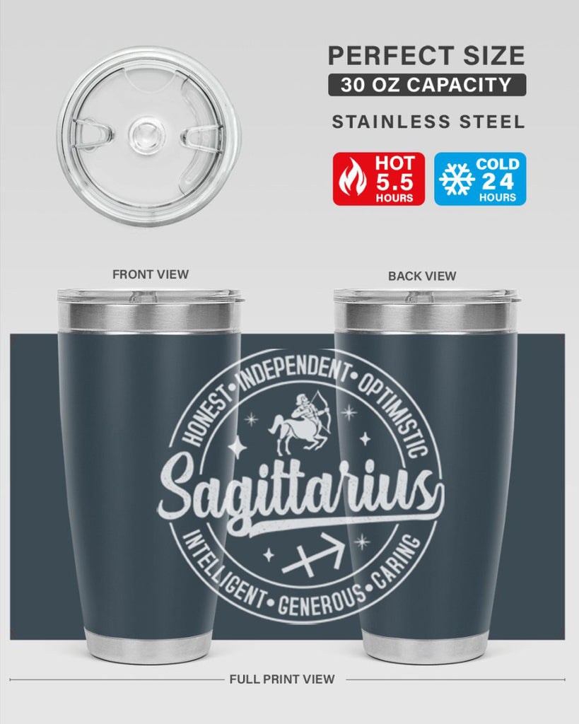 sagittarius 407#- zodiac- Tumbler