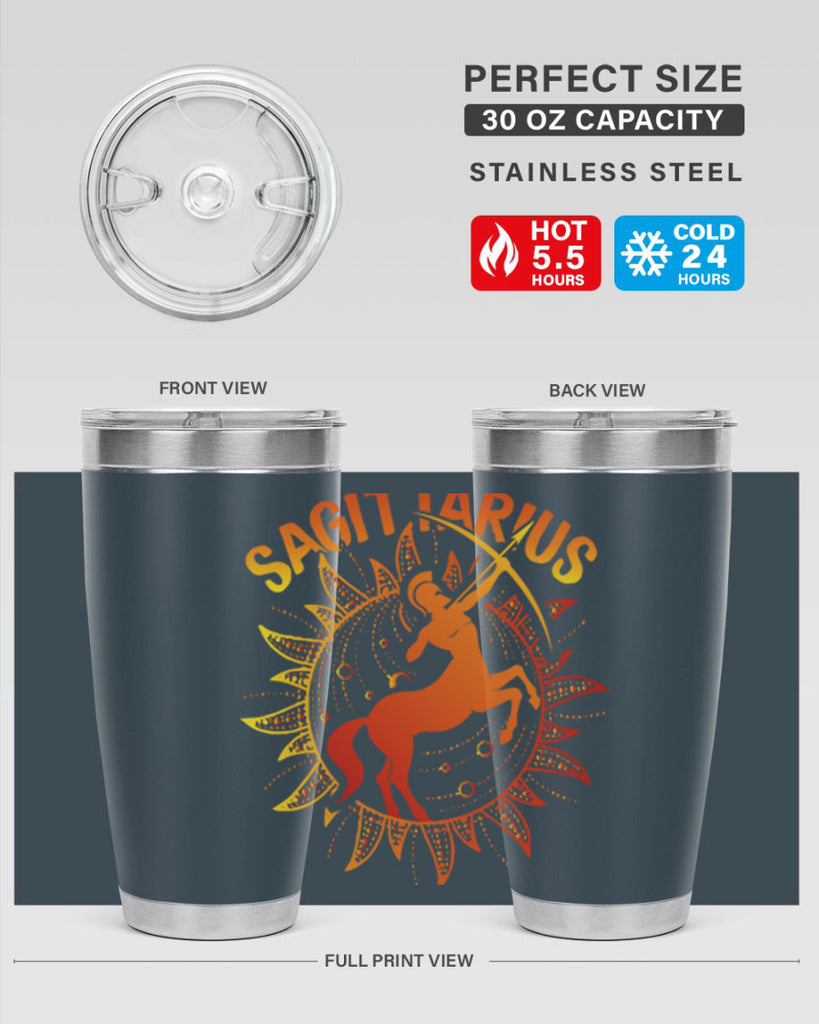 sagittarius 415#- zodiac- Tumbler