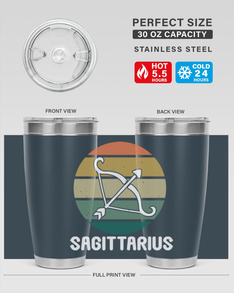 sagittarius 424#- zodiac- Tumbler