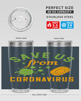 save us from coronavirus Style 24#- corona virus- Cotton Tank