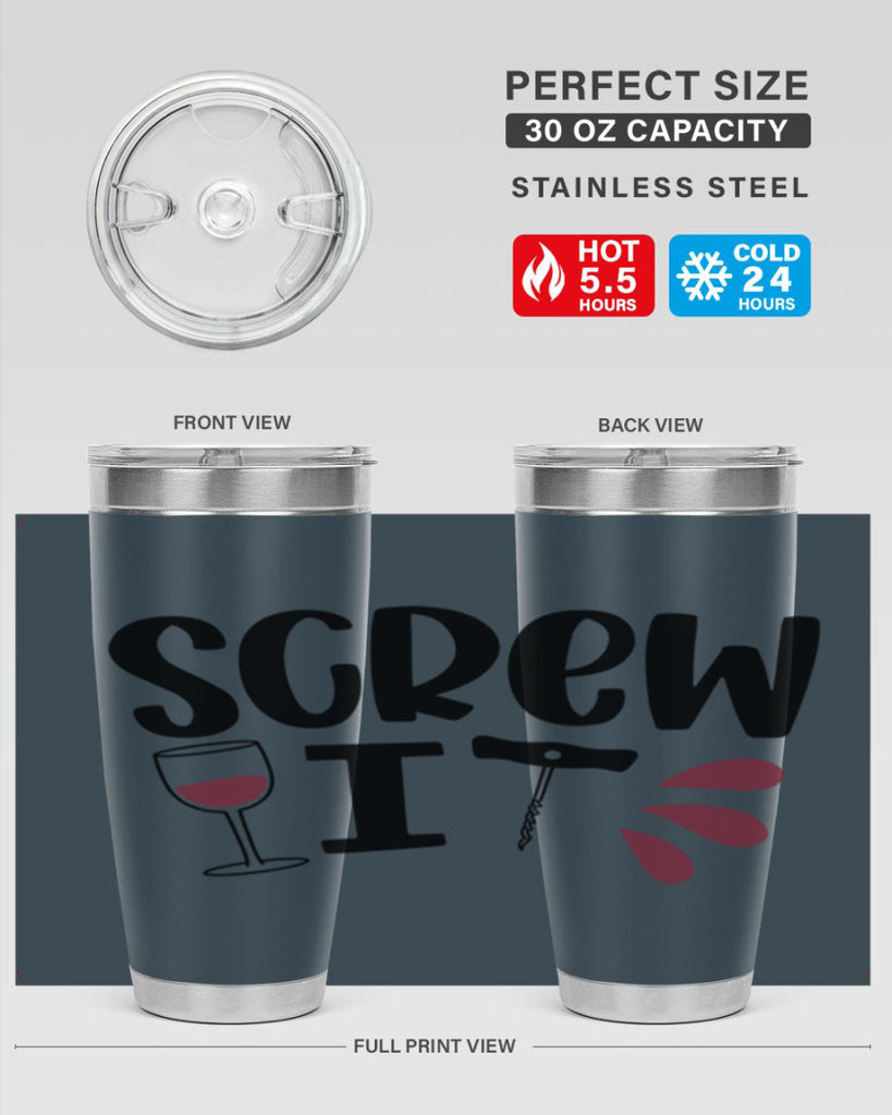 screw it 29#- wine- Tumbler