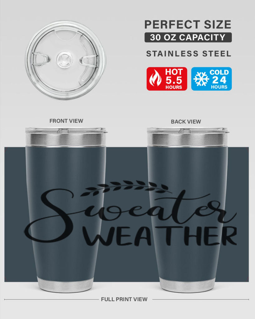 sweater weather 582#- fall- Tumbler