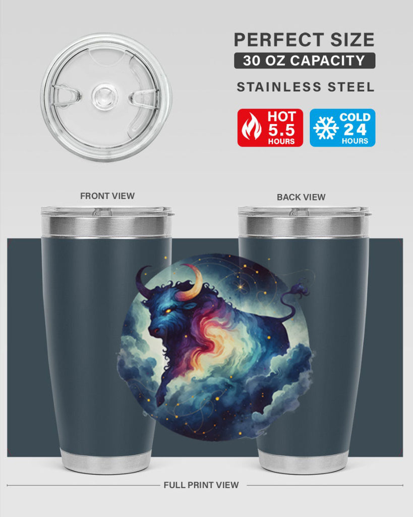 taurus 523#- zodiac- Tumbler