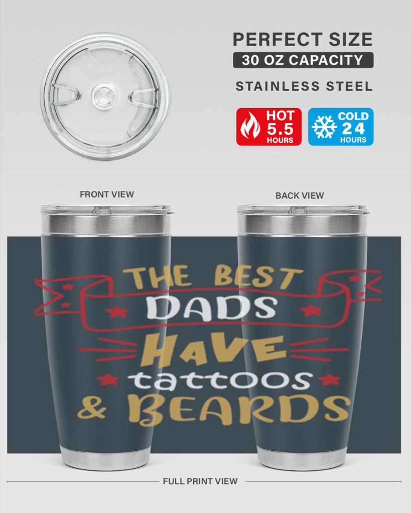 the best dads have tattoos beards 4#- fathers day- Tumbler