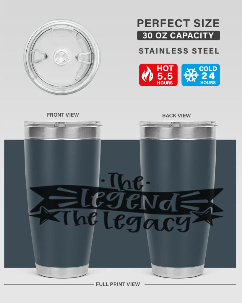 the legend the legacy 16#- fathers day- Tumbler