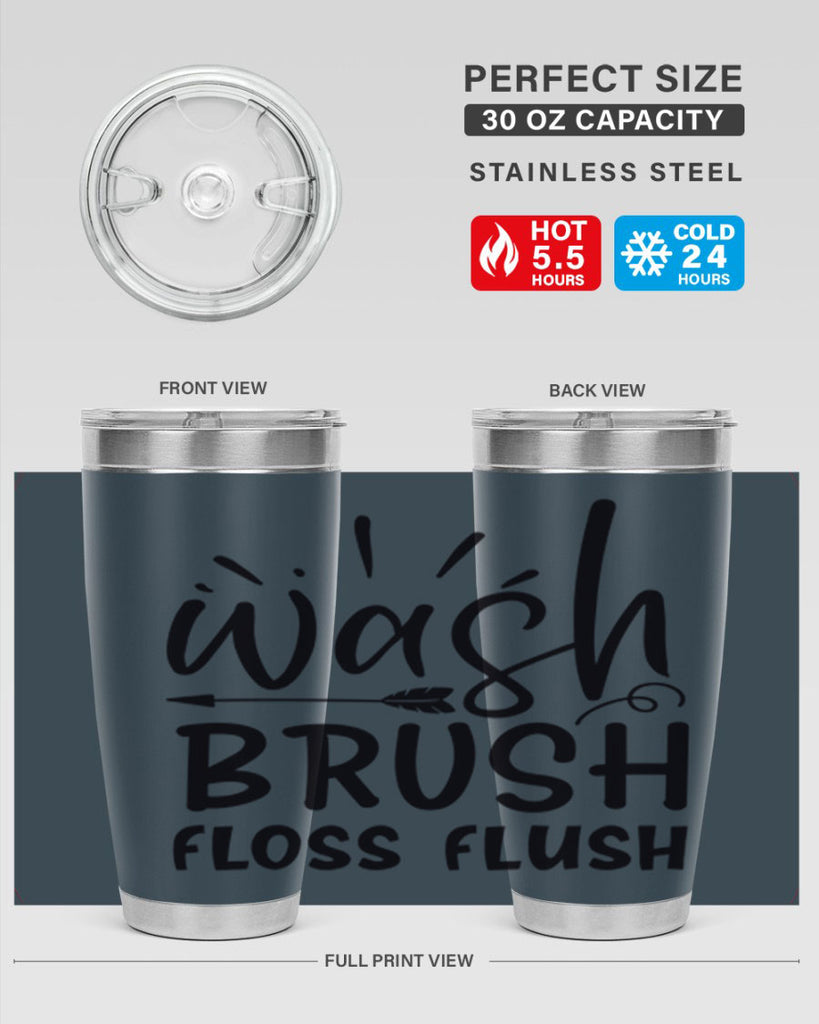 wash brush floss flush 73#- kitchen- Tumbler