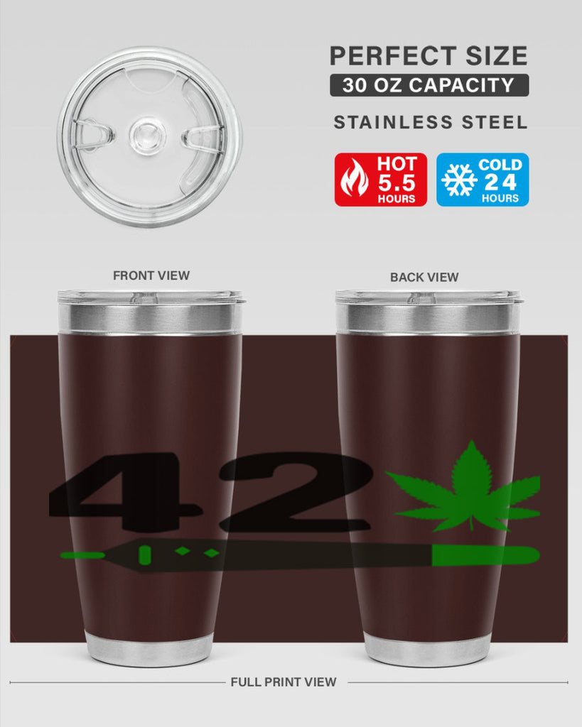 420 weed pen 3#- marijuana- Tumbler