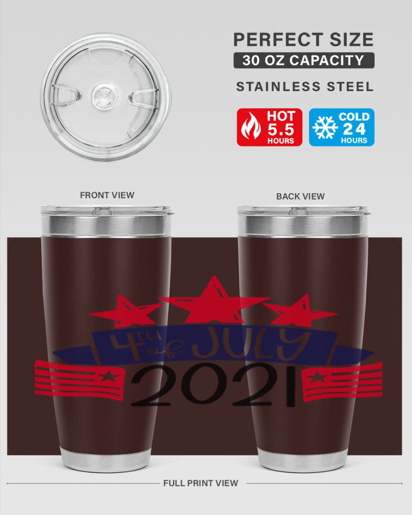 4th Of July Style 140#- Fourt Of July- Tumbler