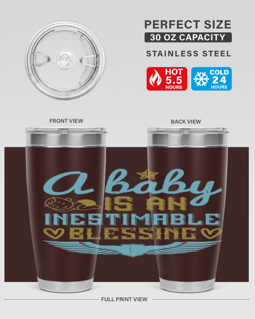 A baby is an inestimable blessing Style 141#- baby- tumbler