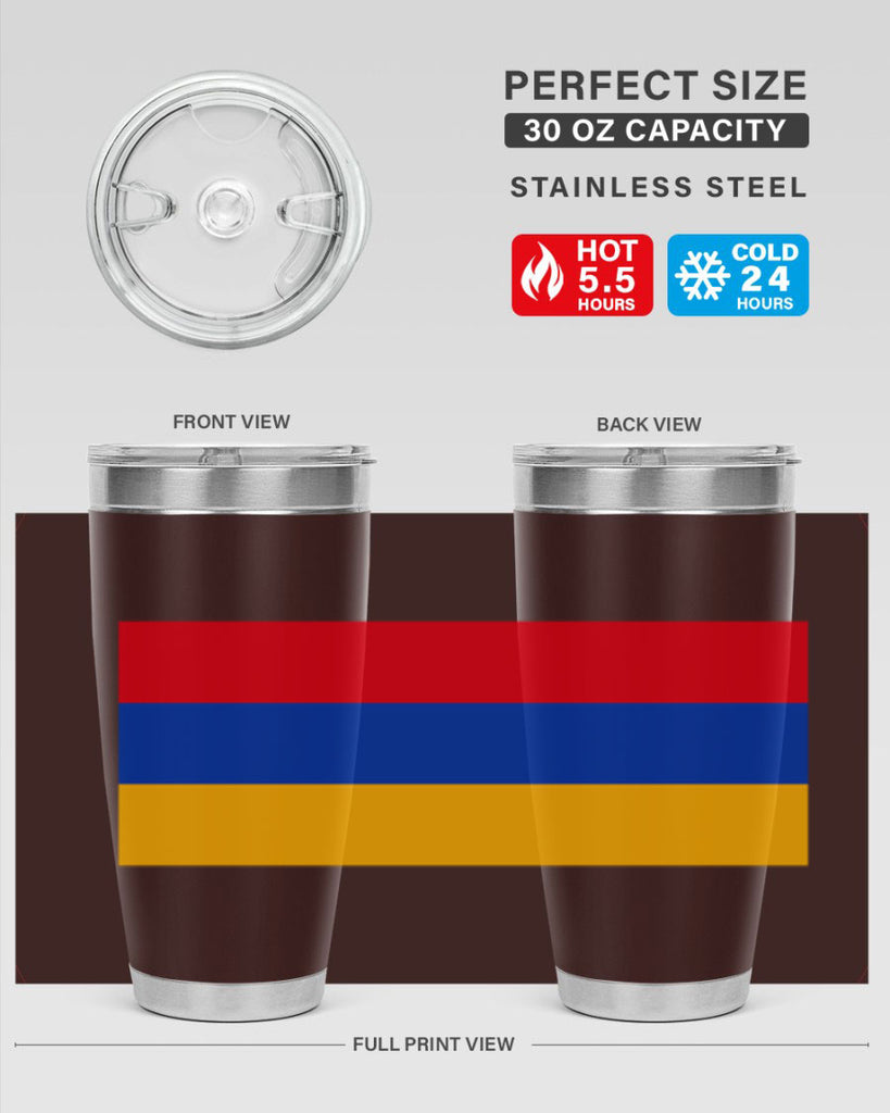 Armenia 190#- world flags- Tumbler