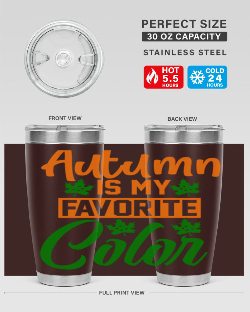 Autumn is My Favorite Color 21#- fall- Tumbler
