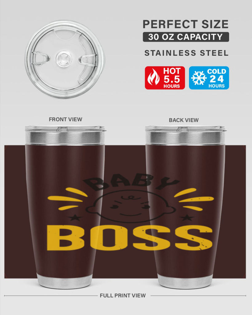 Baby Boss Style 6#- baby shower- tumbler