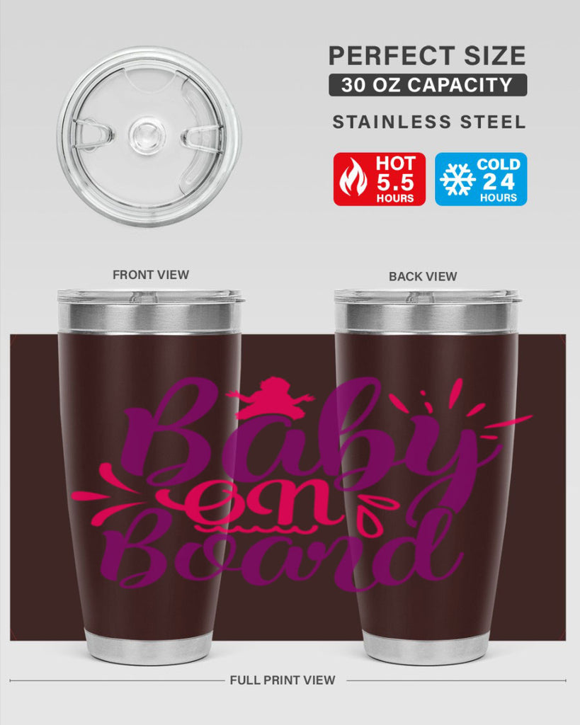 Baby On Board Style 289#- baby- tumbler