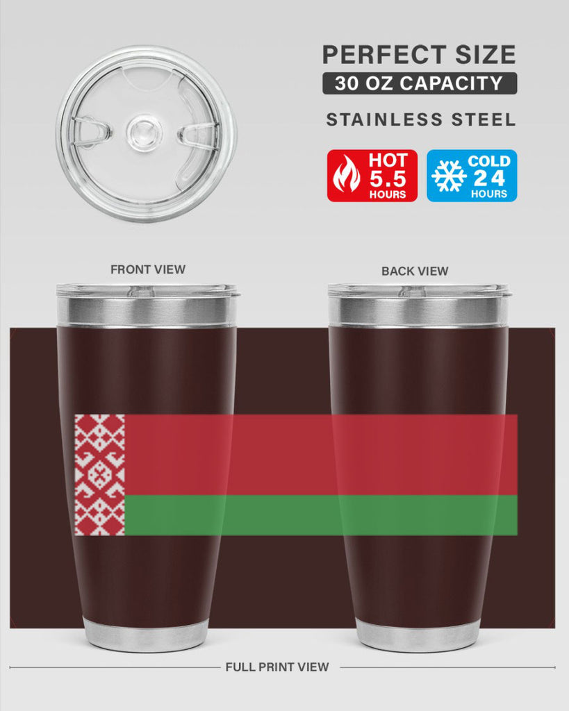 Belarus 182#- world flags- Tumbler