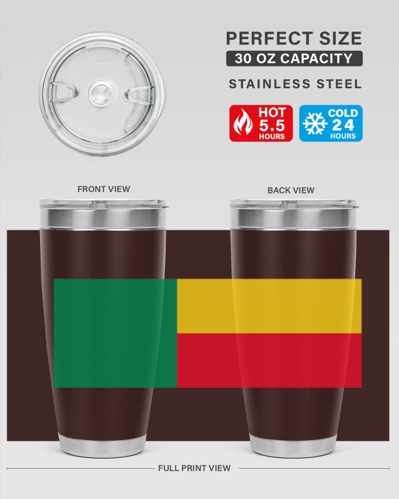 Benin 179#- world flags- Tumbler
