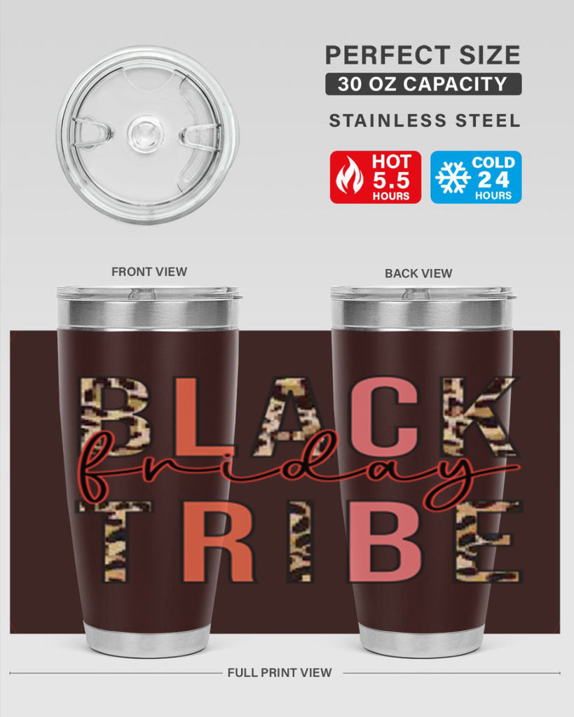 Black friday tribe 46#- fall- Tumbler